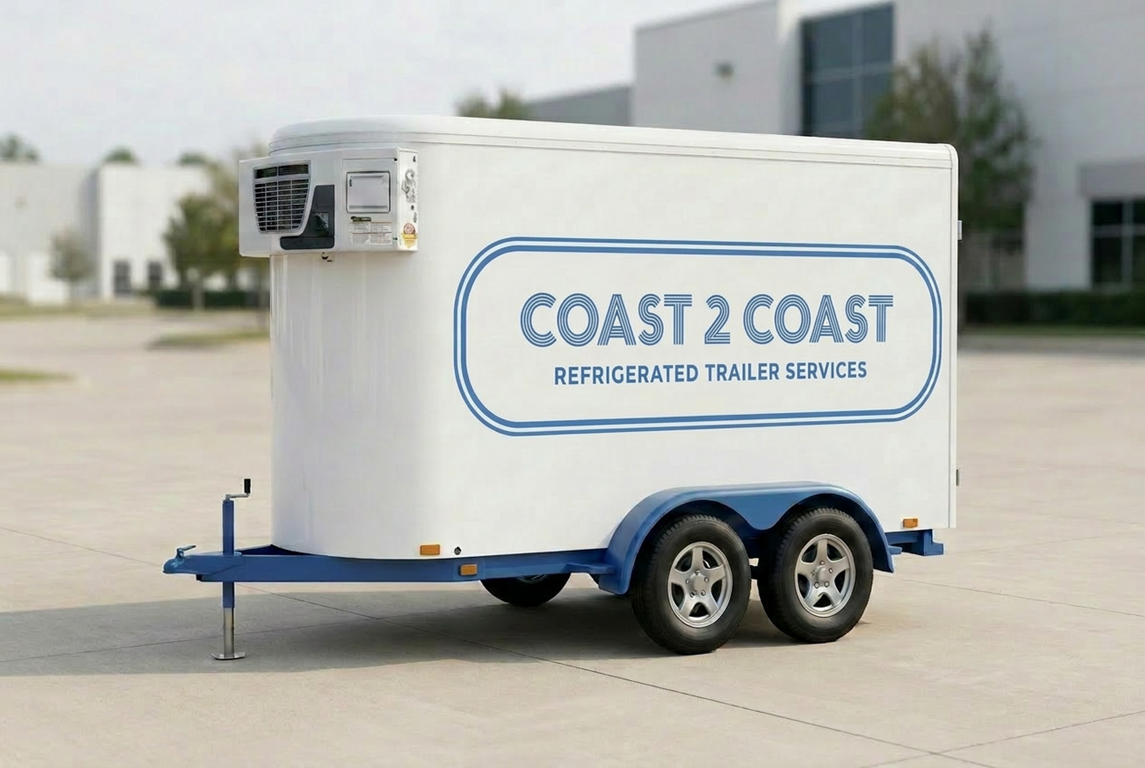 Coast 2 Coast 12 ft refrigerated trailer